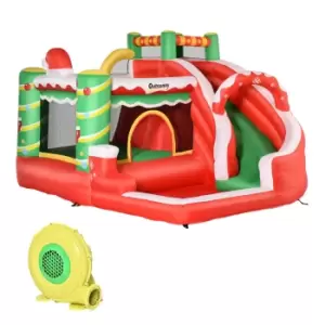 Image of HOMCOM Kids Sliding Car to Floor with Lights and Horn