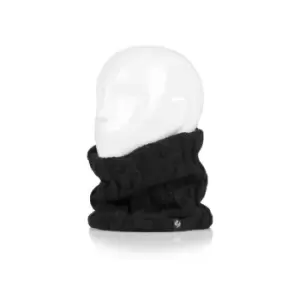 Image of Heat Holders Ladies Cable Knit Neck Warmer - Black