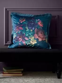 Image of Bridgerton By Catherine Lansfield Romantic Floral Cushion