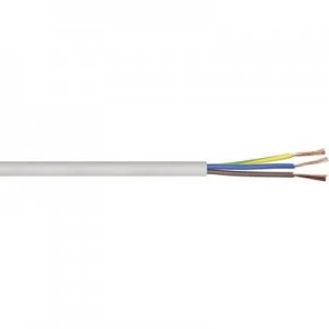 Image of Flexible cable H05VV F 3 G 1.50 mm White LappKabel