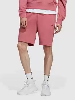 Image of adidas Sportswear All Szn French Terry Shorts, Pink, Size 2XL, Men