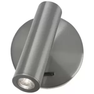 Image of Netlighting Merano Burnaby Reading Light Black White Aluminium LED 3W 3200K