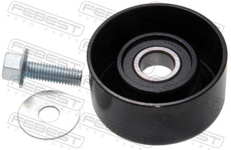Image of FEBEST 0187-ACV40 Tensioner Pulley Tensioner Pulley,v-ribbed belt (310)