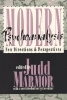 Image of Modern Psychoanalysis by Judd Marmor Paperback
