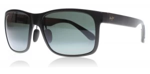 image of Maui Jim Red Sands Sunglasses Black 432-2M Polariserade 60mm