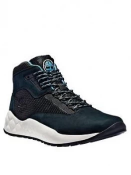 Image of Timberland Solar Wave Mid Boots, Black, Size 10, Men