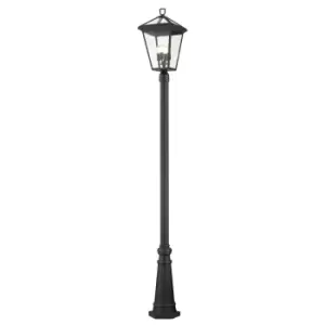 Hinkley Alford Place Outdoor Lamp Posts Museum Black, IP44