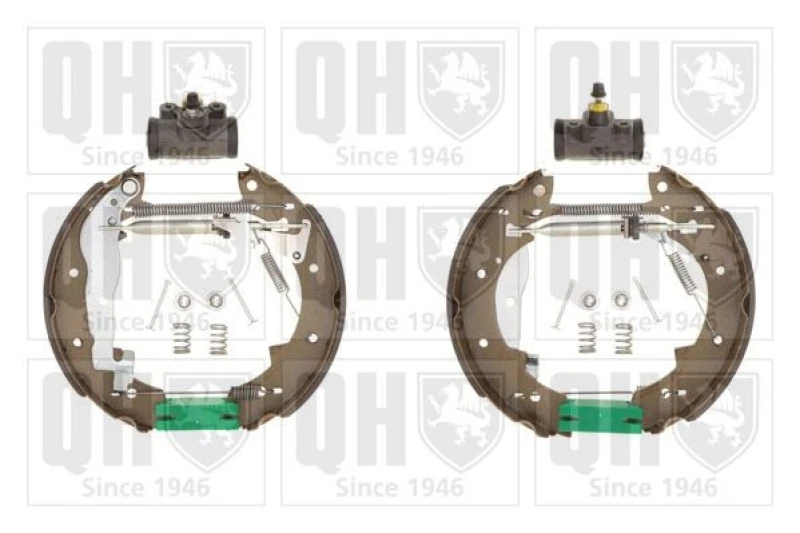 Image of QUINTON HAZELL Brake Shoe Set QUINTON HAZELL BS555K2