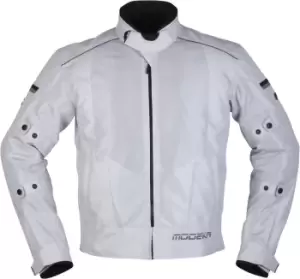 Modeka Veo Air Motorcycle Jacket, white, Size S, white, Size S