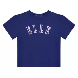 Image of Elle Elle Fitted T-Shirt Child Girls - Blue