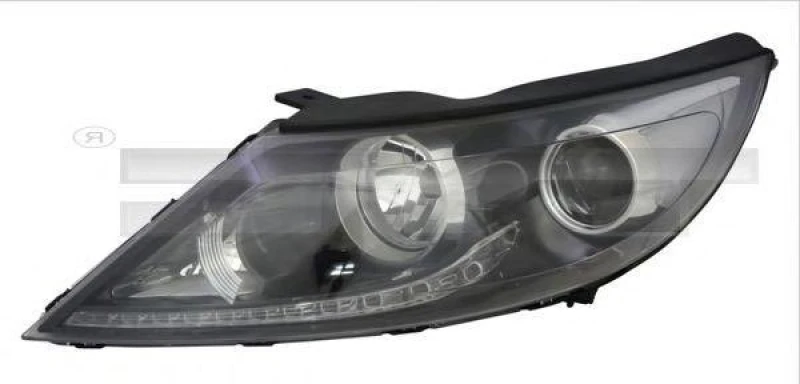 Image of TYC 20-14098-05-2 Headlights LED, with electric motor, Left Headlight (259)