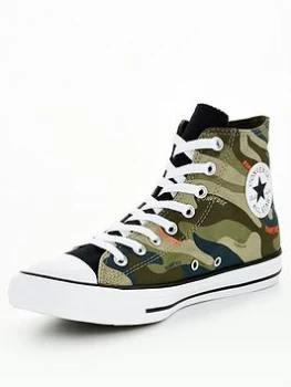 Converse Chuck Taylor All Star Hi - Camo, Size 10, Men