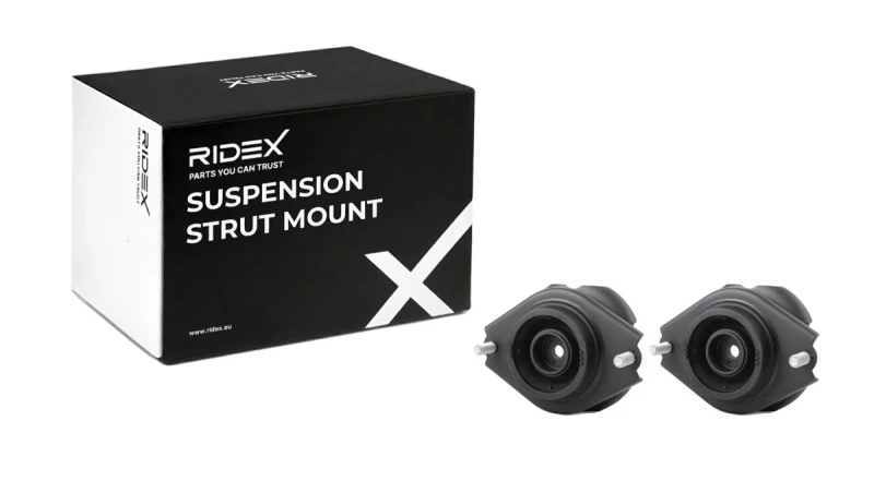 Image of RIDEX 1180S1159 Top strut mount Rear Axle Suspension Strut Support Bearing (1180)