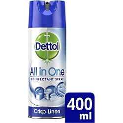 image of Dettol All-in-One Disinfectant Spray 400ml