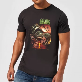 image of Marvel Incredible Hulk Dead Like Me Mens T-Shirt - Black - 3XL - Black