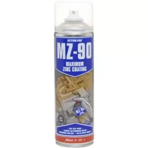 image of MZ-90 Matt Cold Zinc Galvanising Paint - 500ML