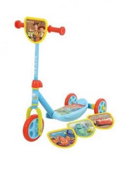Image of Disney Pixar Inline Switch It Tri Scooter Steel, Plastic