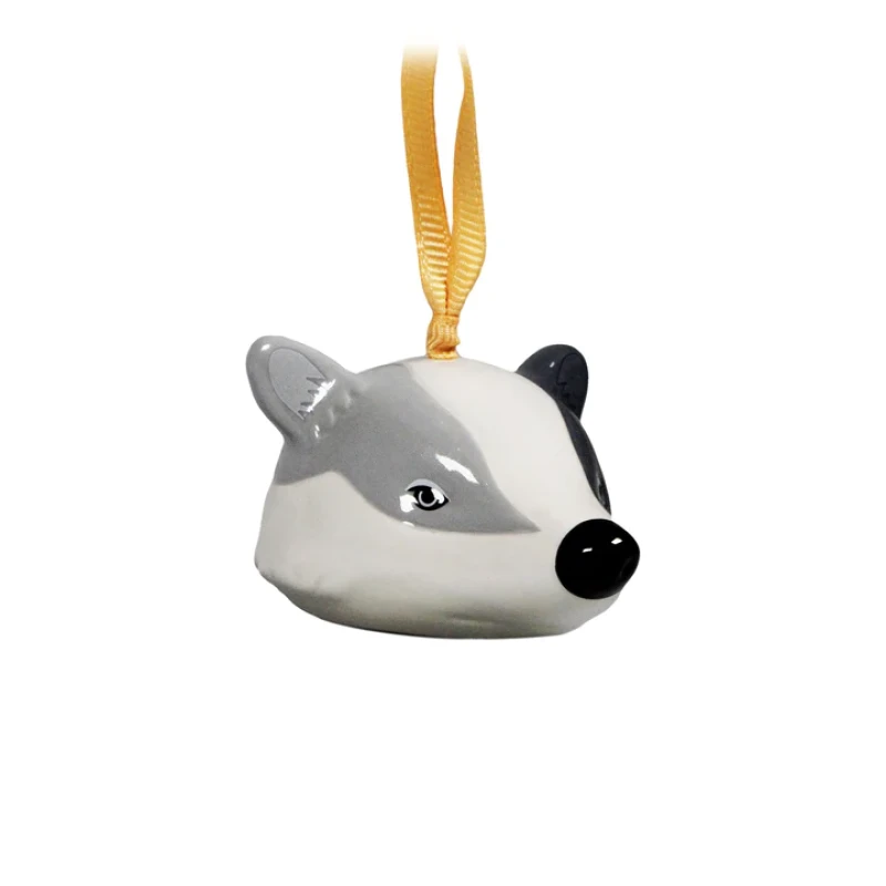 Image of Wallace & Gromit Hanging Decoration Boxed - Harry Potter (Hufflepuff- Badger) Multi