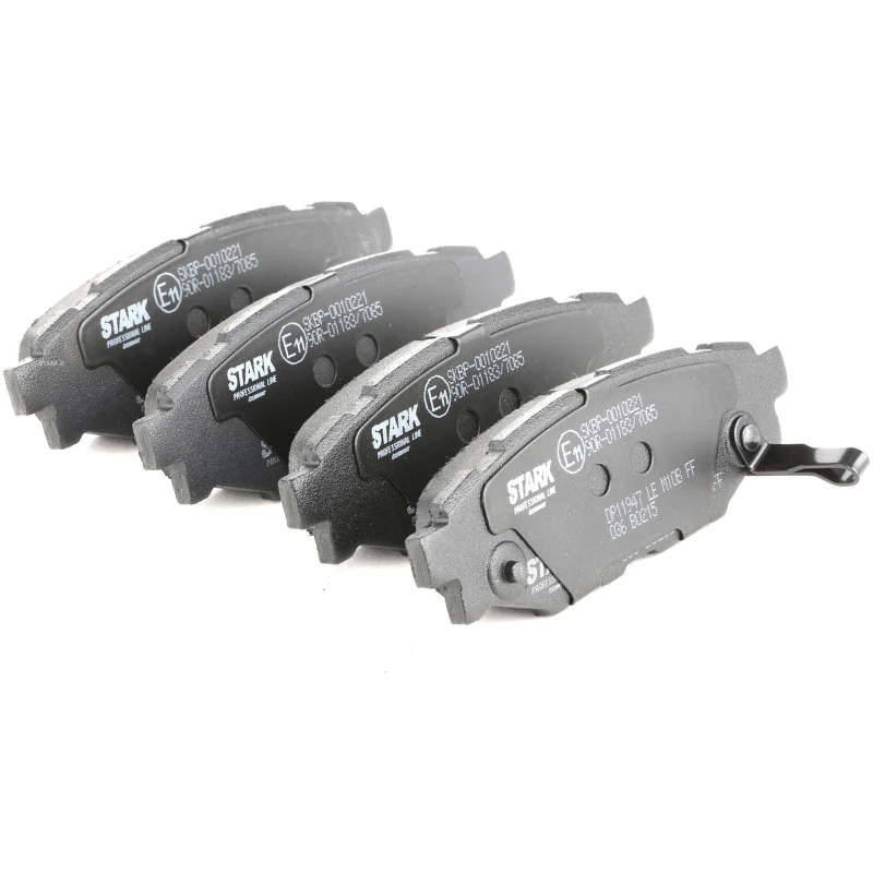 Image of STARK SKBP-0010221 Brake pad set Rear Axle, with acoustic wear warning Brake Pad Set,disc brake (402)