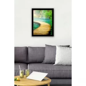 Image of SC0275 Multicolor Decorative Framed MDF Painting
