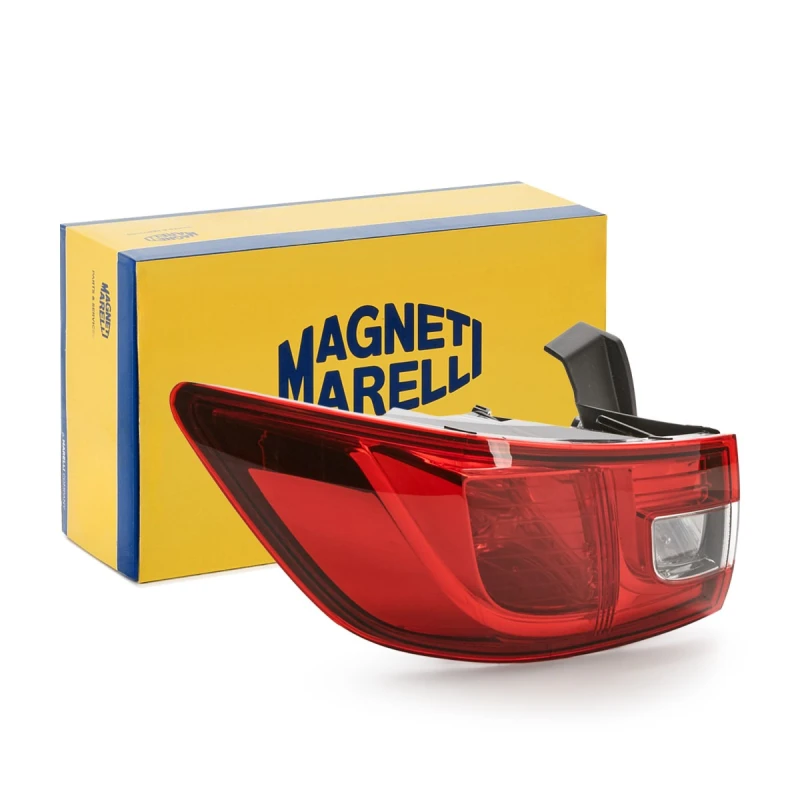 Image of MAGNETI MARELLI 712205201120 Rear light Outer section, Left, PY21W Combination Rearlight (391)