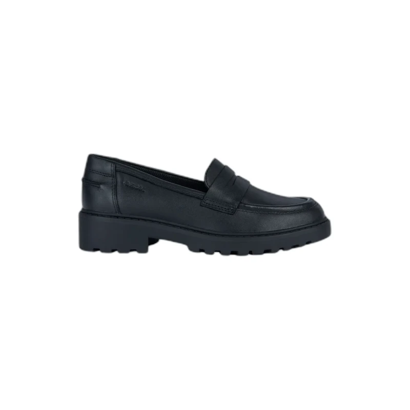 Image of Geox Girl's moccasins Geox Casey Noir Female 32