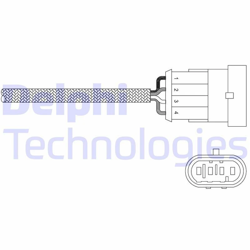 Image of DELPHI Lambda sensor DELPHI ES20344-12B1