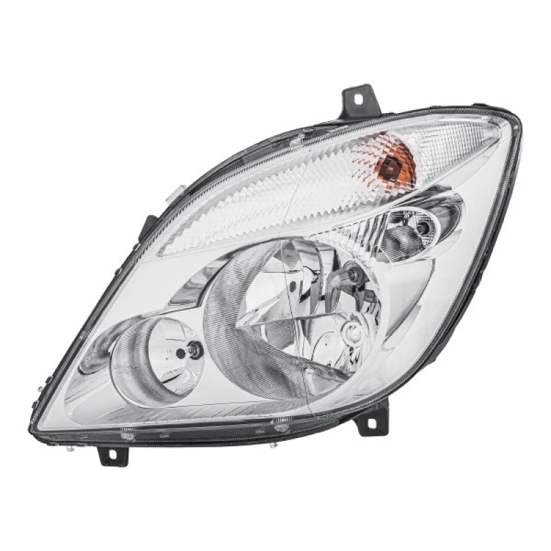 Image of HELLA 1EB 247 012-011 Headlights PY21W, Left, with bulbs, Halogen Headlight (259)