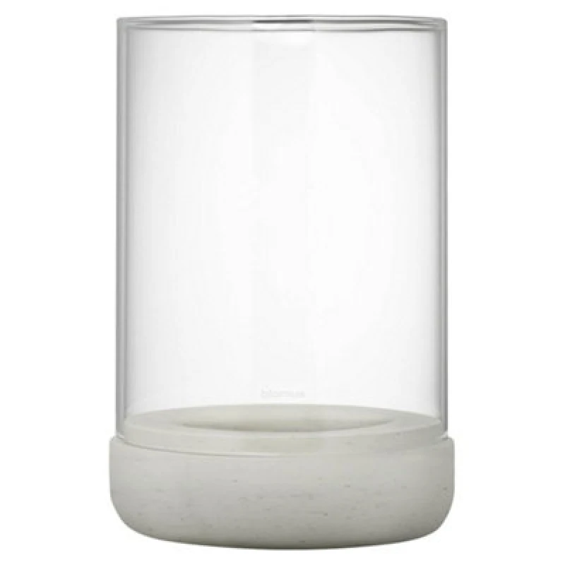 Image of Blomus Calma Hurricane Lamp Large - Grey