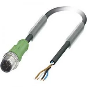 Image of Phoenix Contact 1682993 SAC 4P M12MS100 PUR Sensor Actuator Cable