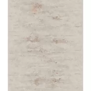 Image of On4202 Grey, Orion Concrete Industrial Stone Distressed Metallic Copper Wallpaper - Grandeco