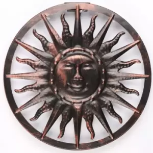 image of Hi Solar LED Wall Art Light Sun 40 X 4 cm