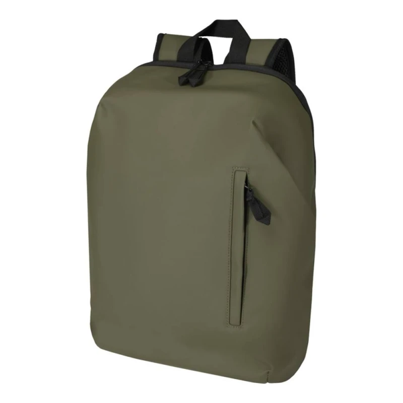 Image of Floso Mens Resi Plus Anti-Theft 18L Laptop Backpack in Green Green Male