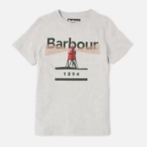 Image of Barbour Boys' Lighthouse T-Shirt - Grey Marl - XL