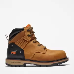 Image of Timberland Pro Ballast 6" Work Boot For Men In Yellow Brown, Size 10.5