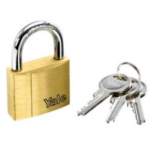 Image of Yale 40mm Brass Padlock