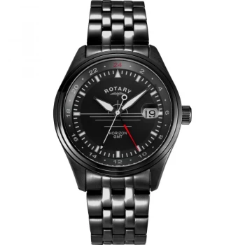 Image of Rotary Black 'Horizon' Sports Watch - HGB00006/04