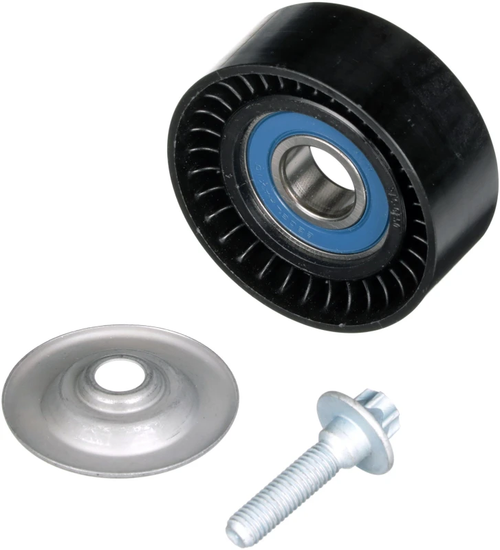 Image of GATES Deflection / guide pulley, V-ribbed belt GATES T36764