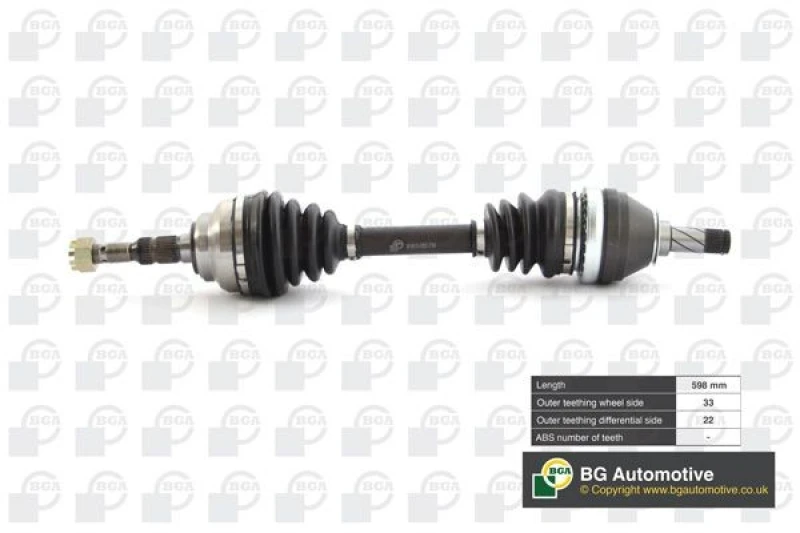 Image of BGA Drive shaft BGA DS9505L