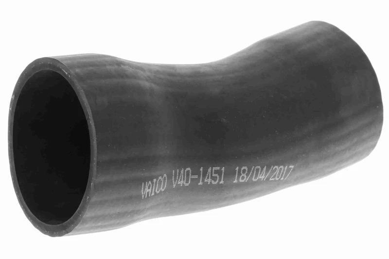 Image of VAICO V40-1451 Turbocharger Hose Rubber with fabric lining, Original VAICO Quality Rubber with fabric lining Charger Intake Hose (3314)