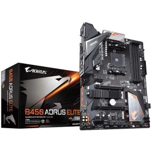 Image of Gigabyte B450 Aorus Elite AMD Socket AM4 Motherboard