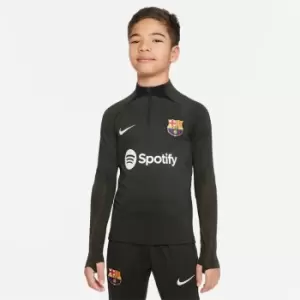 Image of Nike Barcelona Strike Mens Nike Dri-FIT Soccer Drill Top - Brown