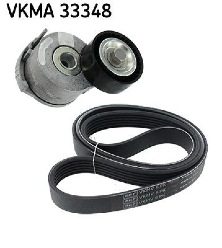 Image of SKF V-Ribbed Belt Set SKF VKMA 33348
