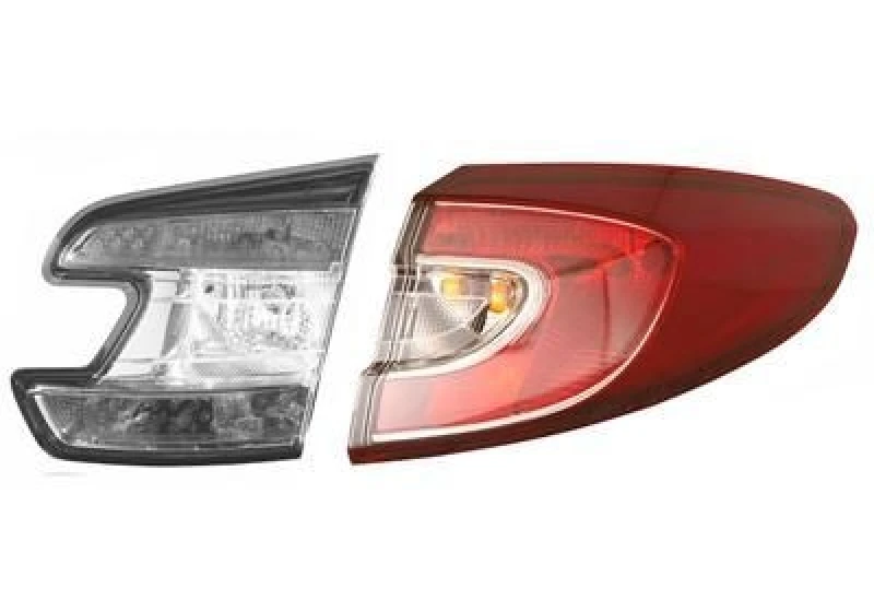 Image of VAN WEZEL 4377926 Rear light Outer section, with bulb holder, Right Combination Rearlight (391)