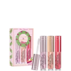 Image of Too Faced Limited Edition Plump and Pretty Kisses Lip Plumper Trio