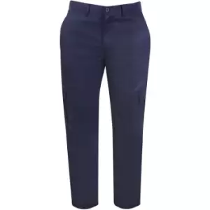 image of Absolute Apparel Womens/Ladies Cargo Workwear Trousers (16R) (Navy) - Navy