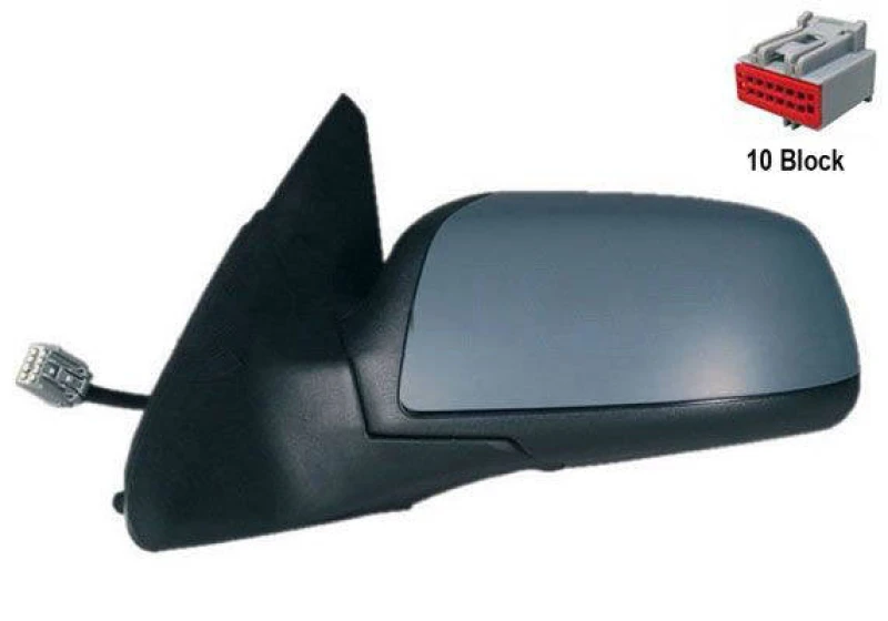 Image of ALKAR 6129378 Wing mirror Left, Electric, Aspherical, primed Outside Mirror (50)