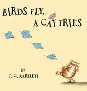 Image of birds fly a cat tries