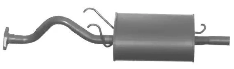 Image of VEGAZ HOS-118IMA Rear silencer Rear End Silencer (3437)