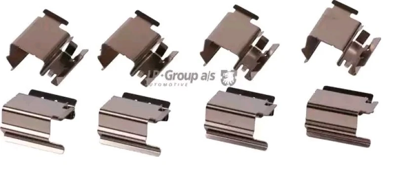 Image of JP GROUP 1163651610 Accessory Kit, disc brake pads JP Accessory Kit,disc brake pads (1164)